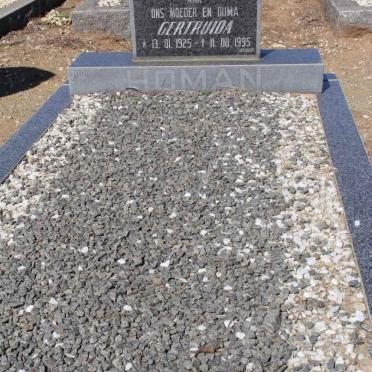 HOMAN Gertruida 1925-1995
