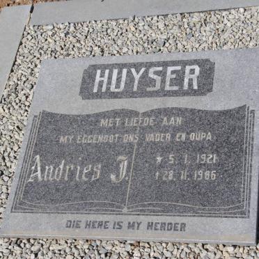 HUYSER Andries J. 1921-1986