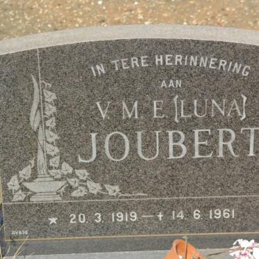 JOUBERT V.M.E. 1919-1961