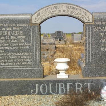 JOUBERT Gerhardus 1898-1951 &amp; Susarah Aletta Petronella RAUTENBACH 1902-1994