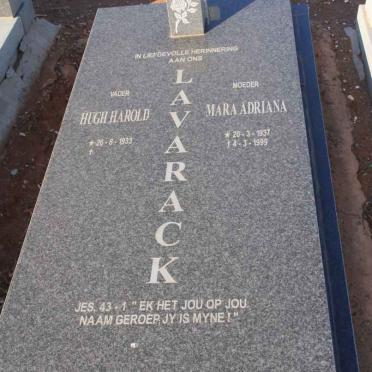 LAVARACK Hugh Harold 1933- &amp; Mara Adriana 1937-1999