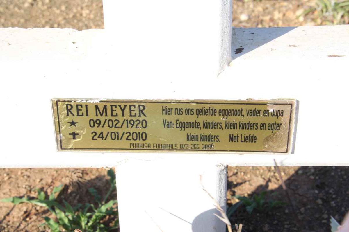 MEYER Rei 1920-2010