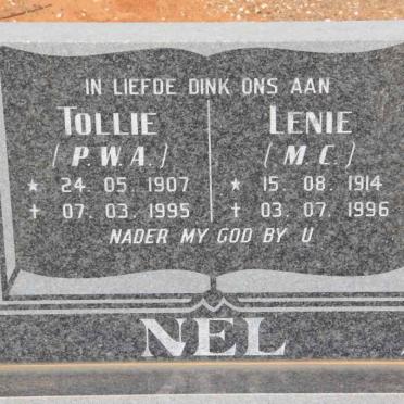 NEL P.W.A. 1907-1995 &amp; M.C. 1914-1996
