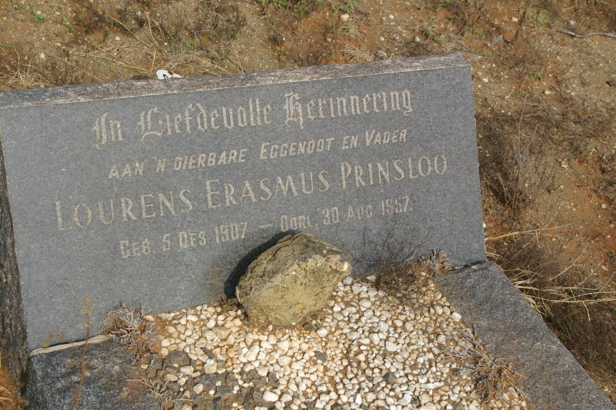 PRINSLOO Lourens Erasmus 1907-1957