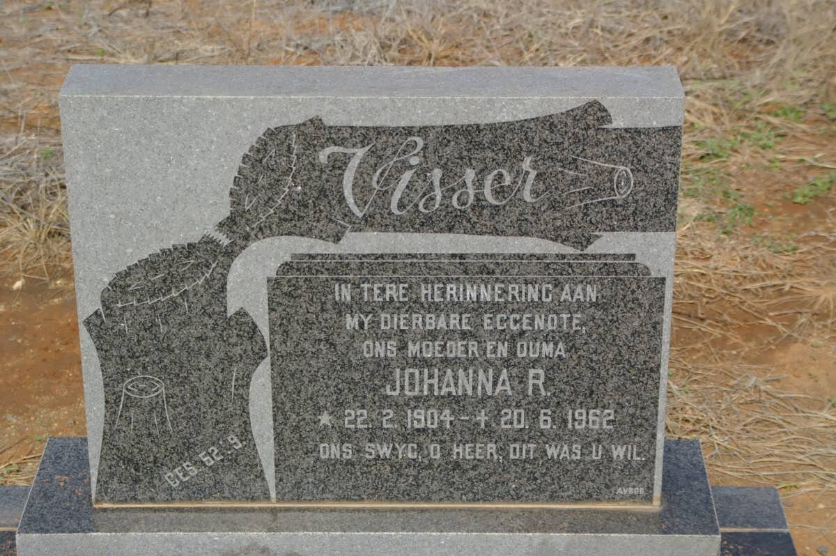 VISSER Johanna R. 1904-1962