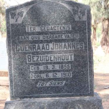 BEZUIDENHOUT Coenraad Johannes 1855-1910