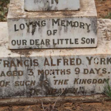 YORK Francis Alfred