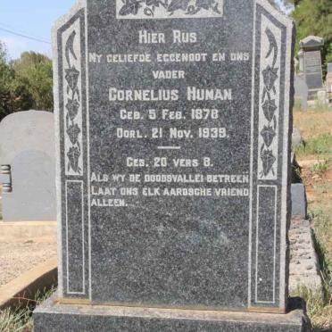 HUMAN Cornelius 1878-1939