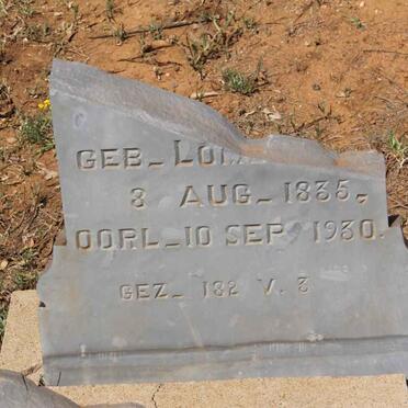 KRUGER Cornelia Petronela nee LOMBAARD 1835-1930