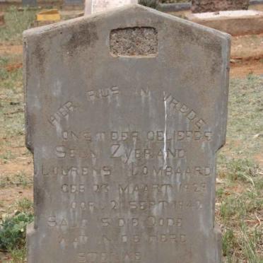 LOMBAARD Zybrand Lourens 1929-1942