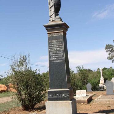 RENSBURG Louisa Aletha, van nee ESTERHUIZEN 1881-1931