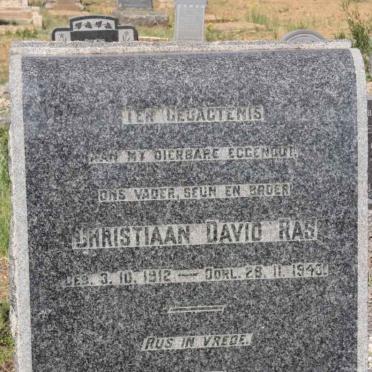 RAS Christiaan David 1912-1940