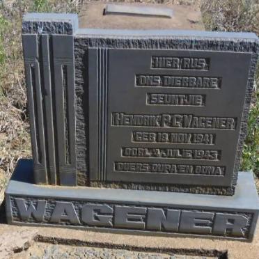 WAGENER Hendrik P.G. 1941-1943