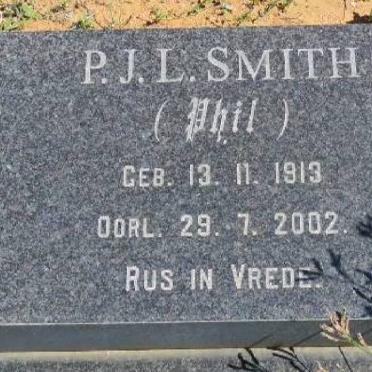 SMITH P.J.L. 1913-2002