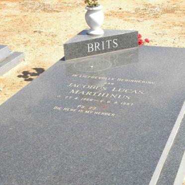 BRITS Jacobus Lucas Marthinus 1966-1997