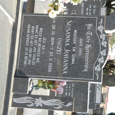 CROUCAMP Susannah Johanna 1924-2008