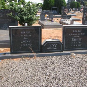 DRY Jacky 1933- &amp; Rienie 1933-2001