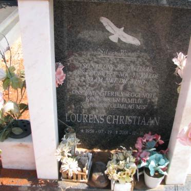 ? Lourens Christiaan 1958-2001
