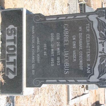 STOLTZ Gabriel Jacobus 1893-1959