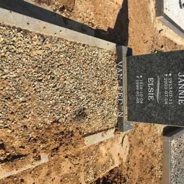 EEDEN Jannie, van 1913-2003 &amp; Elsie 1918-1999