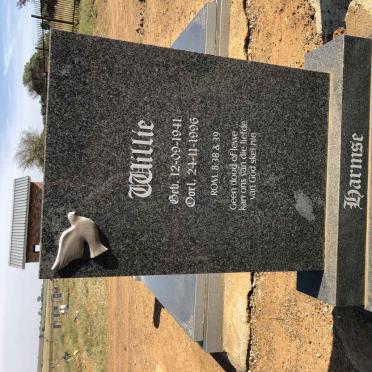 HARMSE Willie 1941-1996