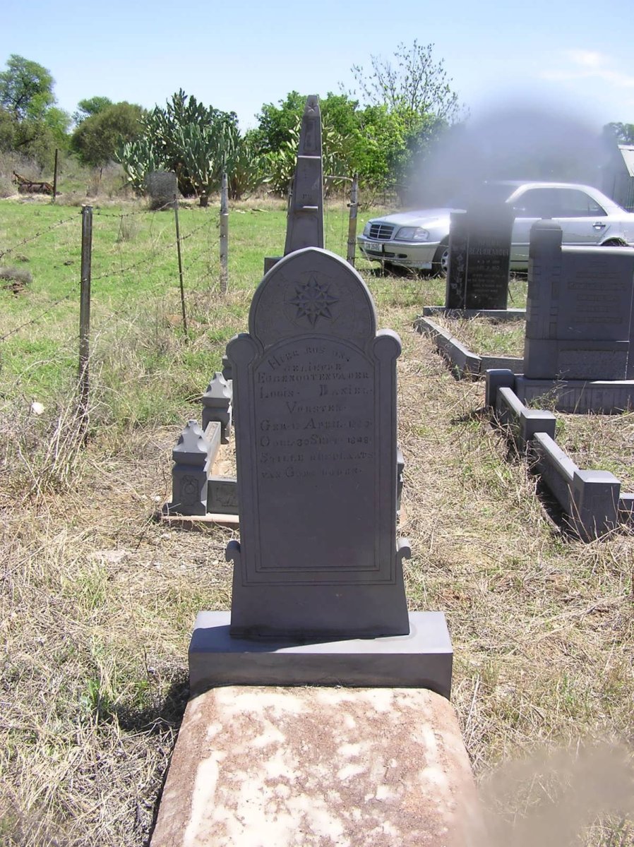 VORSTER Louis Daniel 1880-1848