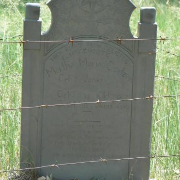COETZEE Martha Maria nee JONES 1832-1919