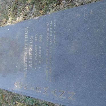 ACKERMANN Martin Petrus Albertus 1923-19?2