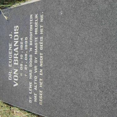 BRANDIS Eugene J., von 1924-1995