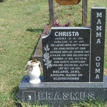 ERASMUS Christa 1952-1995