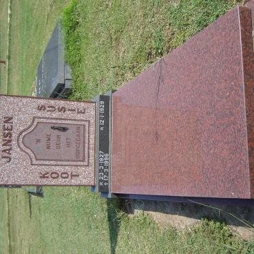 JANSEN Koot 1927-1996 &amp; Susie 1929-