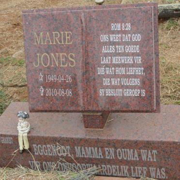 JONES Marie 1949-2010