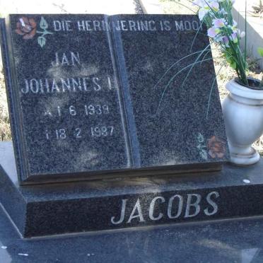 JACOBS Jan Johannes 1939-1987