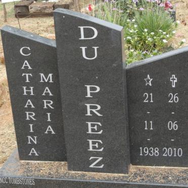 PREEZ Catharina Maria, du 1938-2010