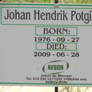 POTGIETER Johan Hendrik 1976-2009