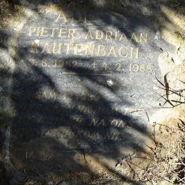 RAUTENBACH Peter Adriaan 1982-1988