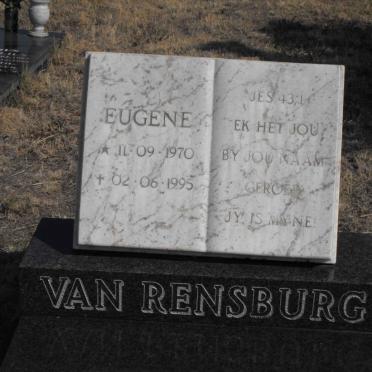 RENSBURG Eugene, van 1970-1995
