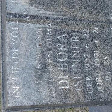 STEINBERG Debora nee SKINNER 1932-1991_2