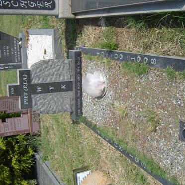 WYK P.J.A., van 1934-1998