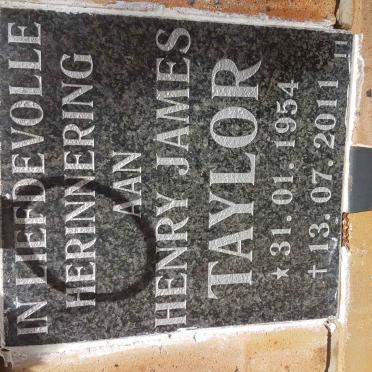 TAYLOR Henry James 1954-2011