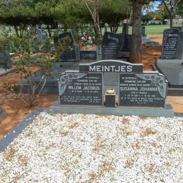 MEINTJES Willem Jacobus 1896-1980 &amp; Susanna Johanna LE GRANGE 1901-1981