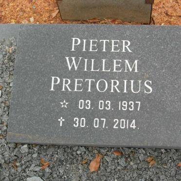 PRETORIUS Pieter Willem 1937-2014