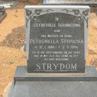 STRYDOM Petronella Stephina 1909-1994