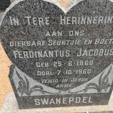 SWANEPOEL Ferdinantus Jacobus 1960-1960