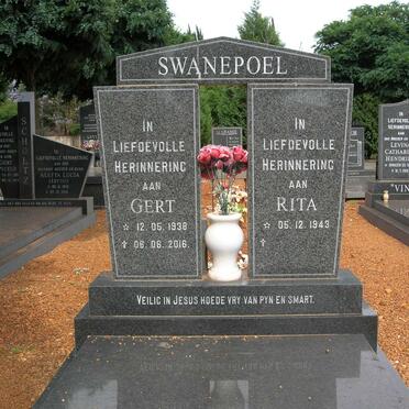 SWANEPOEL G.P. 1938-2016 &amp; Rita 1943-