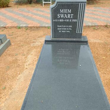 SWART Miem 1925-2020