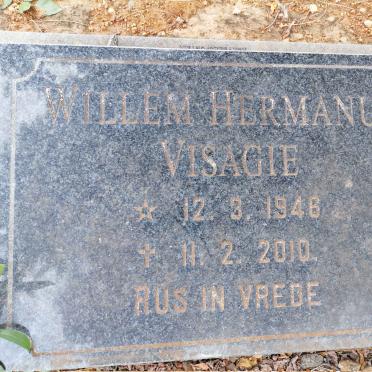 VISAGIE Willem Hermanus 1946-2010