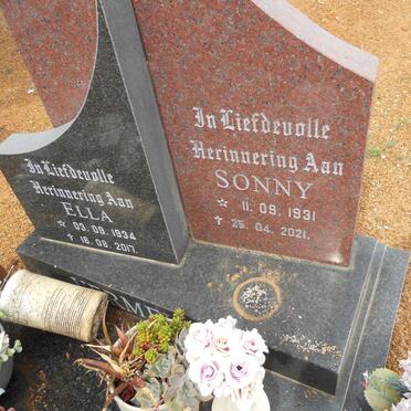 VERMEULEN Sonny 1931-2021 &amp; E.M.S. 1934-2017