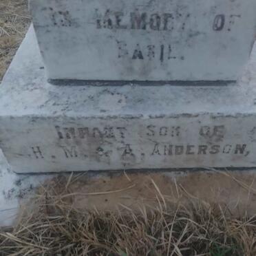 ANDERSON Basil