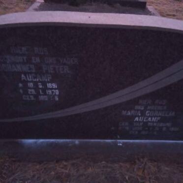 AUCAMP Johannes Pieter 1891-1970 &amp; Maria Cornelia VAN RENSBURG